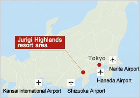 Jurigi Highlands resort area